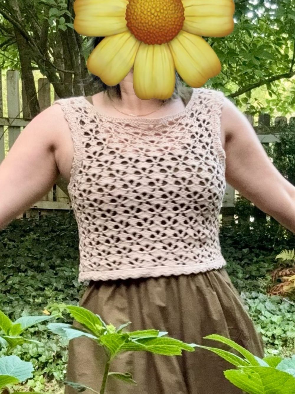 Crochet Handmade Vest / Top